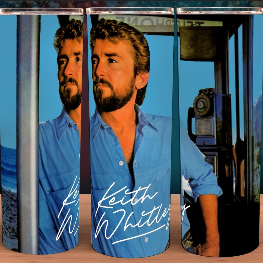 Keith Whitley Country Western Cup Mug Tumbler 20oz